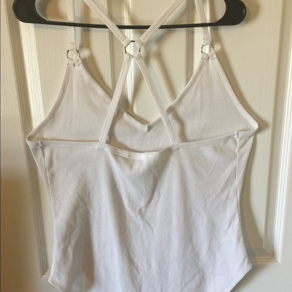 COPY - White one piece, body suit plus size